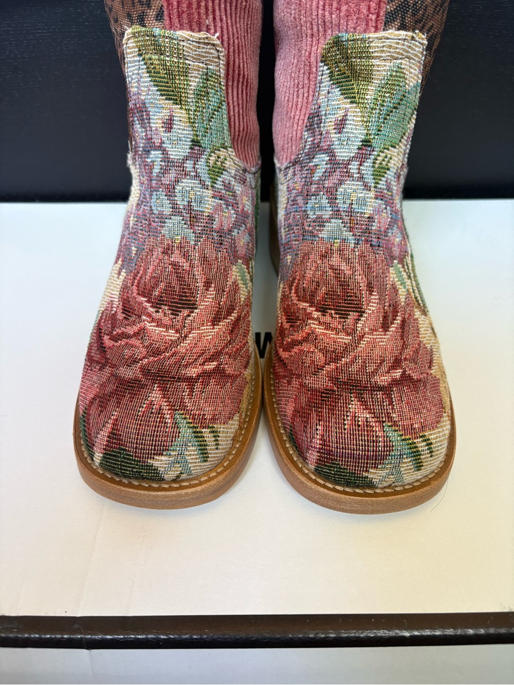Steve Madden Floral Patchwork boot - Picture 4 of 15